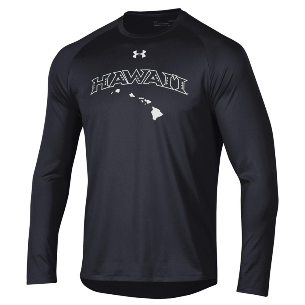 Under Armour Long Sleeve Hawai'i Islands Performance Shirt size LARGE